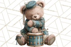 Vintage Christmas Clipart, Gingerbread Elf Digital Art Product Image 4