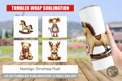 Christmas Plush Toys Tumbler Product Image 1