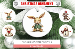 Christmas Plush Toys Ornament Product Image 1