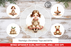 Nostalgic Christmas Toys Wind Spinner Product Image 1