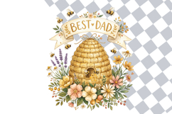 Nostalgic Cottagecore Father's Day Aesthetic Clipart Product Image 2