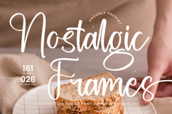 Nostalgic Frames - Handwritten Script Font Product Image 1