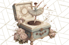 Vintage Santa Clipart, Victorian Christmas Digital Art PNG Product Image 2