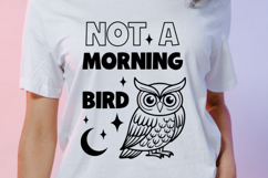 Not a Morning Bird - Funny Bird Quote Product Image 2