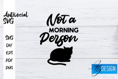 Antisocial Quotes SVG | Sarcastic Quotes|Funny Quotes Design Product Image 1