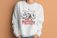 Funny Goose SVG PNG, Not A Morning Person School Design Product Image 3