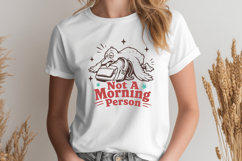 Funny Goose SVG PNG, Not A Morning Person School Design Product Image 2