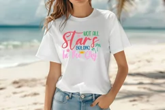 Not all stars belong in the sky SVG , Summer vibes SVG Product Image 3