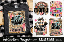 Trendy Mama PNG , Retro Collage Mama 4 Designs Sublimation Product Image 7