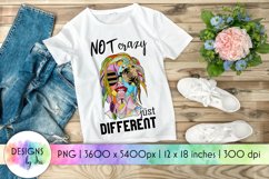 Woman Face Sublimation | Abstract Woman Print| Colorful Product Image 1
