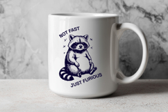 Funny Raccoon SVG for Sarcastic Shirts, Trash Panda PNG Product Image 3