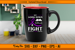 Not Going Down Without A Fight SVG Cancer Warrior Product Image 3
