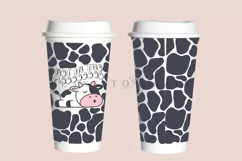 Not in the Mood cow puns 40oz quencher tumbler sublimation full wrap high resolution transparant background