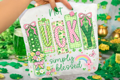 Not Lucky Simply Blessed St Patrick's Day PNG, Irish PNG Product Image 2