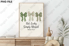 Not Lucky Simply Blessed png Product Image 3