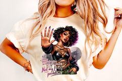 Not My Problem PNG, Funny PNG, Sarcastic PNG, Black Girl PNG Product Image 2