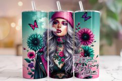 Funny Quotes Tumbler Wrap, Sarcastic Tumbler Wrap, Sassy PNG Product Image 1