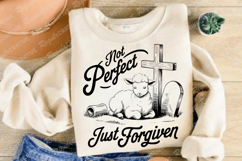 Not Perfect Just Forgiven SVG Design Product Image 2