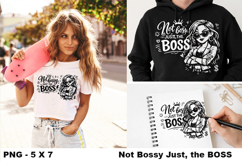 Not Bossy, Just the Boss: PNG Product Image 1