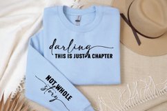 Darling This Is Just Sleeve SVG, Positivity SVG Design Product Image 3