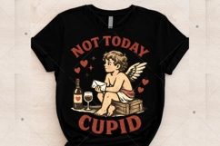 Not Today Cupid PNG, Valentine Cupid PNG,Sassy Valentine PNG Product Image 5