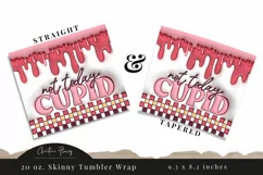 3D Inflated Not Today Cupid Tumbler Wrap PNG Product Image 3