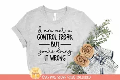 Sarcastic Quote SVG | Funny Women's T-Shirt Design Product Image 1