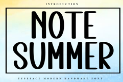 Note Summer Product Image 1