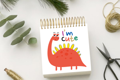 Cute Dinosaurs Childish Print Design Product Image 7