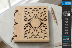 Notebook Cover Laser Cut | 3D Planner Cover | Album Cover Product Image 1