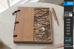 Notebook Cover Laser Cut | 3D Planner Cover | Album Cover Product Image 1