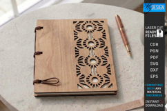 Notebook Cover Laser Cut | 3D Planner Cover | Album Cover Product Image 1