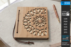 Notebook Cover Laser Cut | 3D Planner Cover | Album Cover Product Image 1