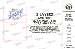 3D Notebook Cover Laser Cut. Notebook Binder SVG Product Image 2