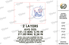 3D Notebook Cover Laser Cut. Notebook Binder SVG Product Image 2