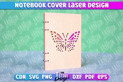 Notebook Cover Laser Cut | Notebook Laser Cut Design | CNC Product Image 1