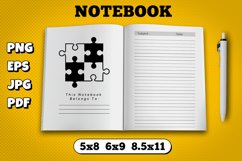 Amazon kdp notebook interior for kindle publisher Product Image 1
