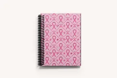 Breast Cancer Awareness Digital Paper | Pink Ribbon Pattern Product Image 8