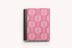 Breast Cancer Awareness Digital Paper | Pink Ribbon Pattern Product Image 8