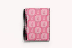 Breast Cancer Awareness Digital Paper | Pink Ribbon Pattern Product Image 8