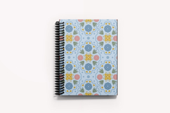 Folk Art Flower Seamless Pattern | Flower Digital Paper Product Image 5