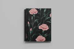 Carnation Flower Digital Paper Pattern | Seamless Pattern Product Image 6