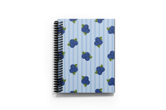 Summer Blueberries Seamless Pattern | Fruit Digital Paper Product Image 5