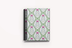 Folk Flower Seamless Pattern | Flower Digital Paper Product Image 5
