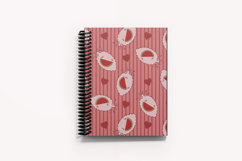 Watermelon &amp; Heart Seamless Pattern | Fruit Digital Paper Product Image 5