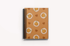 Peach &amp; Heart Seamless Pattern | Fruit Digital Paper Product Image 4