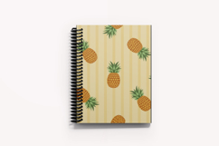 Summer Pineapple Seamless Pattern | Fruit Digital Paper Product Image 5