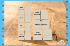 Notebook covers for laser cutting, various sizes Product Image 1