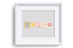 Noted Pastel Color Font Product Image 7