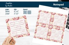 Donut Memo Pad for Bakery Orders Product Image 1
